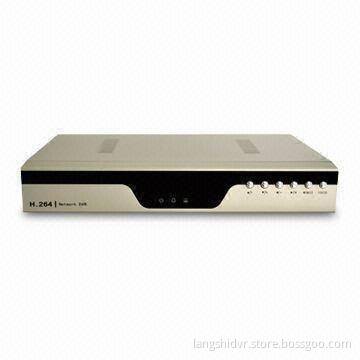 H.264 Network DVR with 4-channel Full D1 Recording, 3G Cellphone Viewing and Alarm Feature